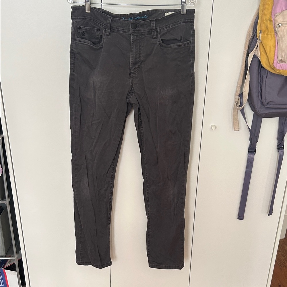 English Laundry Charcoal Skinny Jeans